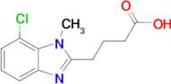 4-(7-Chloro-1-methyl-1H-benzo[d]imidazol-2-yl)butanoic acid