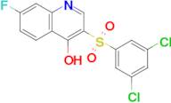 3-(3,5-dichlorobenzenesulfonyl)-7-fluoroquinolin-4-ol