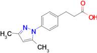 3-(4-(3,5-Dimethyl-1H-pyrazol-1-yl)phenyl)propanoic acid