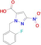 1-(2-Fluorobenzyl)-3-nitro-1H-pyrazole-5-carboxylic acid