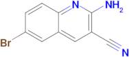 2-Amino-6-bromoquinoline-3-carbonitrile