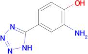 2-amino-4-(1H-1,2,3,4-tetrazol-5-yl)phenol