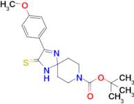 Tert-butyl 2-(4-methoxyphenyl)-3-thioxo-1,4,8-triazaspiro[4.5]Dec-1-ene-8-carboxylate