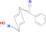 2-(4-(Hydroxyimino)cyclohexa-2,5-dien-1-ylidene)-2-phenylacetonitrile