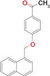 1-(4-(Naphthalen-1-ylmethoxy)phenyl)ethan-1-one