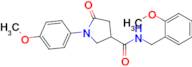 N-(2-methoxybenzyl)-1-(4-methoxyphenyl)-5-oxopyrrolidine-3-carboxamide