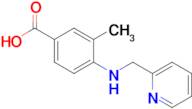 3-Methyl-4-((pyridin-2-ylmethyl)amino)benzoic acid