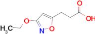 3-(3-Ethoxyisoxazol-5-yl)propanoic acid