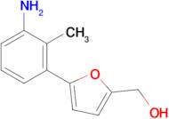 (5-(3-Amino-2-methylphenyl)furan-2-yl)methanol