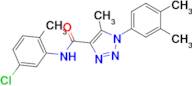 N-(5-chloro-2-methylphenyl)-1-(3,4-dimethylphenyl)-5-methyl-1H-1,2,3-triazole-4-carboxamide