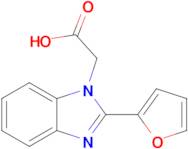 2-(2-(Furan-2-yl)-1H-benzo[d]imidazol-1-yl)acetic acid