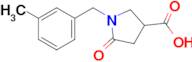 1-(3-Methylbenzyl)-5-oxopyrrolidine-3-carboxylic acid