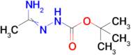 N'-(1-aminoethylidene)(tert-butoxy)carbohydrazide