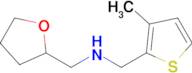 1-(3-Methylthiophen-2-yl)-N-((tetrahydrofuran-2-yl)methyl)methanamine