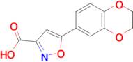 5-(2,3-Dihydrobenzo[b][1,4]dioxin-6-yl)isoxazole-3-carboxylic acid