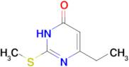 6-ethyl-2-(methylsulfanyl)-3,4-dihydropyrimidin-4-one