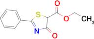 ethyl 4-oxo-2-phenyl-4,5-dihydro-1,3-thiazole-5-carboxylate