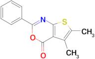 5,6-Dimethyl-2-phenyl-4H-thieno[2,3-d][1,3]oxazin-4-one