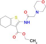 Ethyl 2-(2-morpholinoacetamido)-4,5,6,7-tetrahydrobenzo[b]thiophene-3-carboxylate