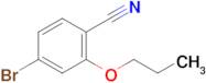 4-Bromo-2-propoxybenzonitrile