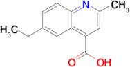 6-Ethyl-2-methylquinoline-4-carboxylic acid