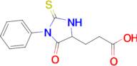 3-(5-Oxo-1-phenyl-2-thioxoimidazolidin-4-yl)propanoic acid