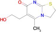 6-(2-Hydroxyethyl)-5-methyl-2,3-dihydro-7H-thiazolo[3,2-a]pyrimidin-7-one