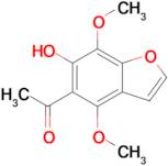 1-(6-Hydroxy-4,7-dimethoxybenzofuran-5-yl)ethan-1-one