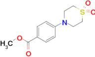 Methyl 4-(1,1-dioxidothiomorpholino)benzoate