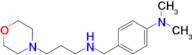 N,N-dimethyl-4-(((3-morpholinopropyl)amino)methyl)aniline