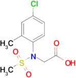 N-(4-chloro-2-methylphenyl)-N-(methylsulfonyl)glycine