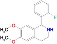 1-(2-Fluorophenyl)-6,7-dimethoxy-1,2,3,4-tetrahydroisoquinoline