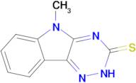 5-methyl-2H,3H,5H-[1,2,4]triazino[5,6-b]indole-3-thione