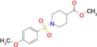 Methyl 1-((4-methoxyphenyl)sulfonyl)piperidine-4-carboxylate