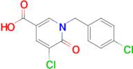 5-Chloro-1-(4-chlorobenzyl)-6-oxo-1,6-dihydropyridine-3-carboxylic acid