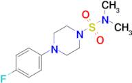 4-(4-Fluorophenyl)-N,N-dimethylpiperazine-1-sulfonamide