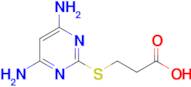 3-((4,6-Diaminopyrimidin-2-yl)thio)propanoic acid