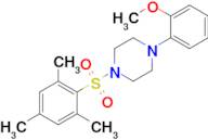 1-(Mesitylsulfonyl)-4-(2-methoxyphenyl)piperazine