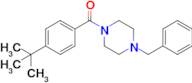 (4-Benzylpiperazin-1-yl)(4-(tert-butyl)phenyl)methanone