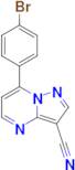 7-(4-Bromophenyl)pyrazolo[1,5-a]pyrimidine-3-carbonitrile