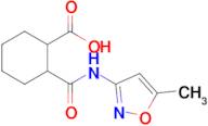 2-((5-Methylisoxazol-3-yl)carbamoyl)cyclohexane-1-carboxylic acid