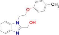 (1-(2-(P-tolyloxy)ethyl)-1H-benzo[d]imidazol-2-yl)methanol
