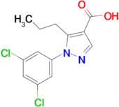 1-(3,5-Dichlorophenyl)-5-propyl-1H-pyrazole-4-carboxylic acid