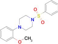 1-(2-Methoxyphenyl)-4-(phenylsulfonyl)piperazine