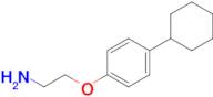 2-(4-Cyclohexylphenoxy)ethan-1-amine