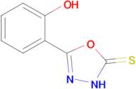 5-(2-hydroxyphenyl)-2,3-dihydro-1,3,4-oxadiazole-2-thione