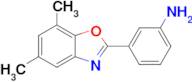 3-(5,7-Dimethylbenzo[d]oxazol-2-yl)aniline