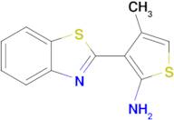 3-(Benzo[d]thiazol-2-yl)-4-methylthiophen-2-amine