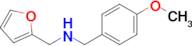 1-(Furan-2-yl)-N-(4-methoxybenzyl)methanamine