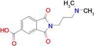 2-(3-(Dimethylamino)propyl)-1,3-dioxoisoindoline-5-carboxylic acid